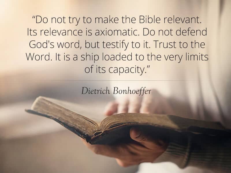 8 Wise Quotes From Dietrich Bonhoeffer - Beliefnet