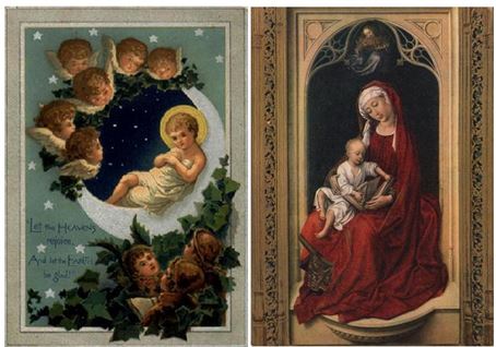 Vintage Christmas Cards of the Baby Jesus - Beliefnet