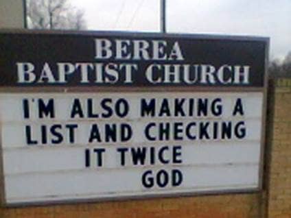 Best Christmas Church Signs - Beliefnet