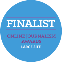 Finalist Online Journalism Award