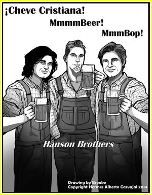 Hanson Brothers Mmbop beer