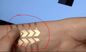 Es el nuevo tatuaje DuoSkin de la universidad MIT