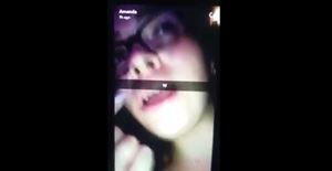 Amanda Alvear, una estudiante de enfermería