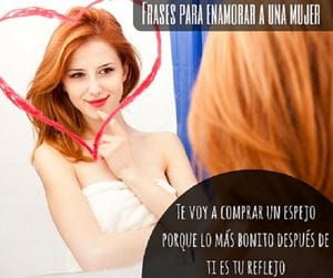 Imagen de chica bella con versos de amor