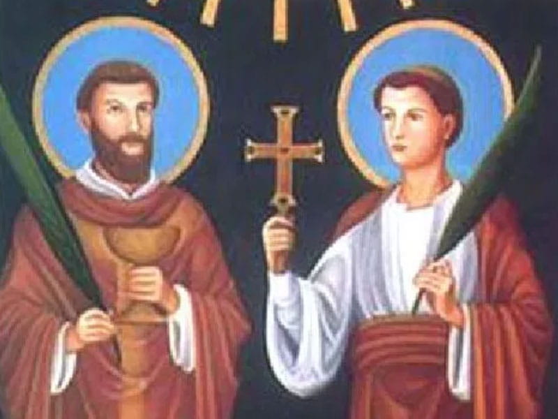 Sts. Marcellinus and Peter (d. 304)