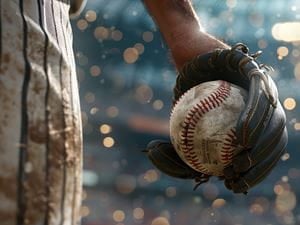 Holding Baseball