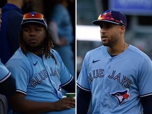 Vladimir Guerrero and George Springer
