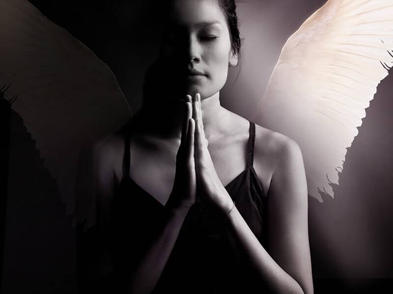 Female Angel Praying