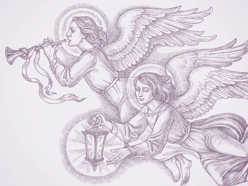 Download Protector Angel Watch Over You Protection Guardian Angel Background