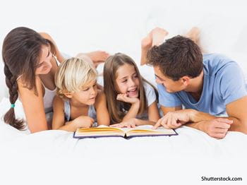 family reading