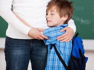 mother and son school