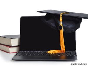 education laptop graduate