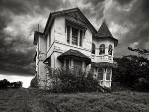 Dilapidated house