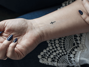 Small Cross Tattoo