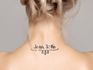 John 3:16 Tattoo