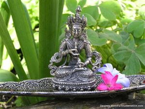 Green Tara Statue