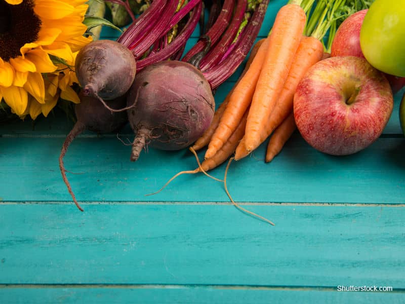 Vegetables on Table