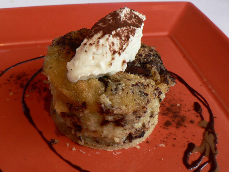 Chocolate Bread Pudding with Brandy Cream - Beliefnet