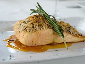 Walnut Rosemary Salmon