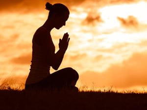 Woman Meditating