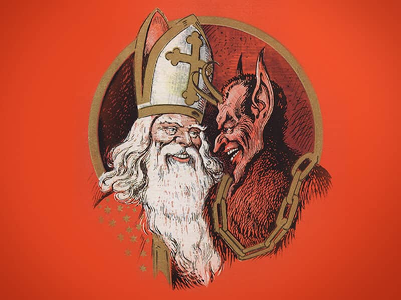 6 Terrifying Facts About Santa's Horned Helper | Christmas | Krampus ...