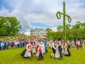 Maypole celebration