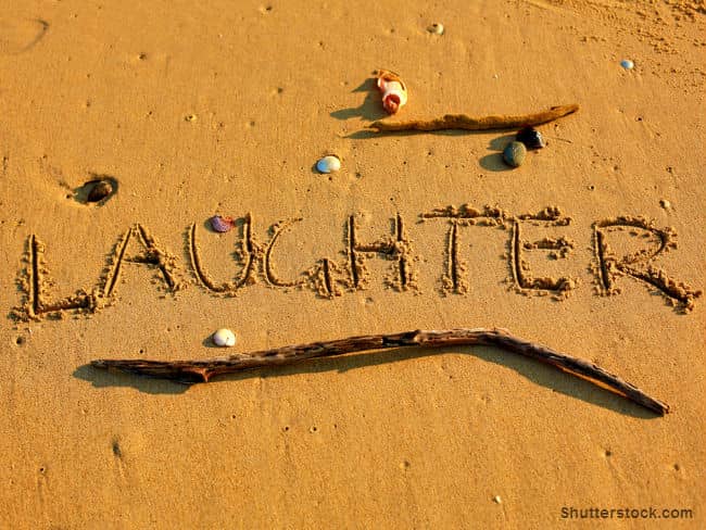 Laughter in Sand