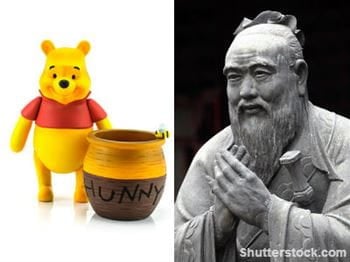 winnie, the pooh, confucius