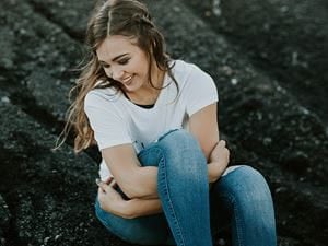 woman sitting