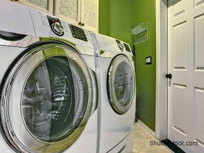 Washer and Dryer Sideshot