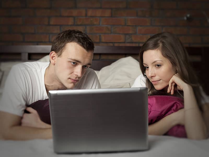 Woman Watching Porn On Her Computer - Can Christian Couples Watch Porn Together? | Is it OK For ...
