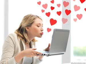 online, dating, love