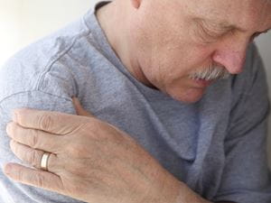 man with arthritis