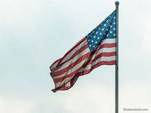 american flag background