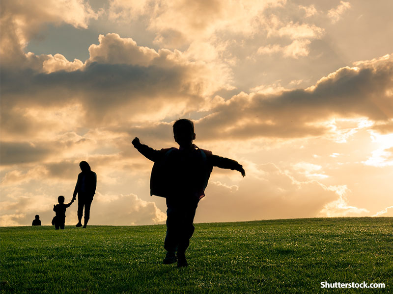 people family playing field