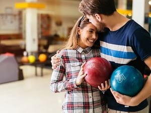 Couple Bowling
