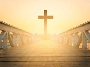 Cross on bridge