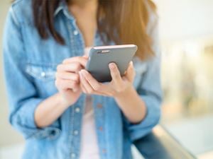 Woman on Tablet