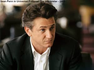 Sean Penn in The Interpreter