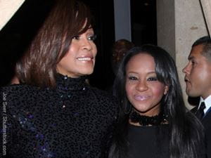 Whitney Houston and Bobbie Kristina