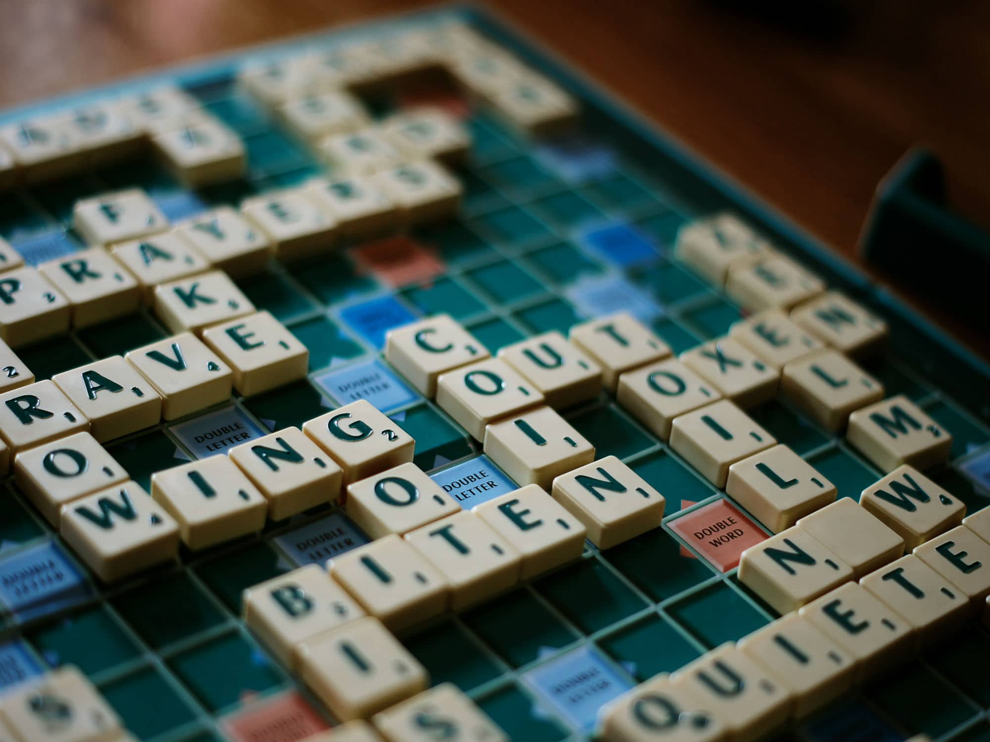 scrabble words with z