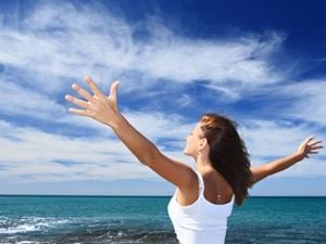 Woman and Ocean