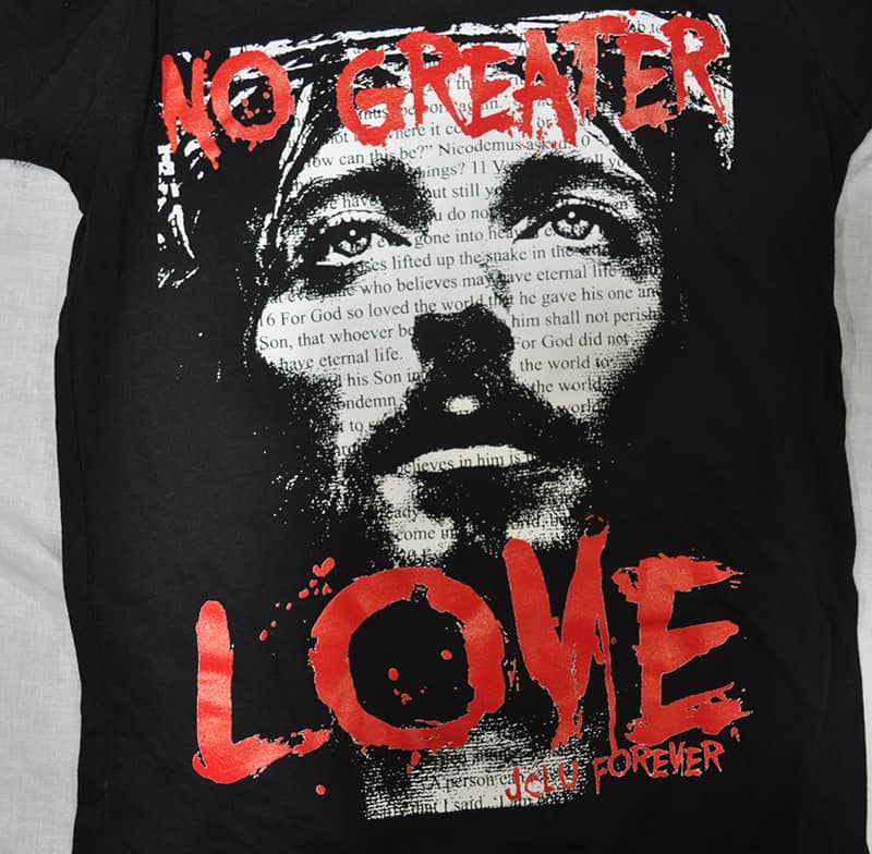 religion love shirt