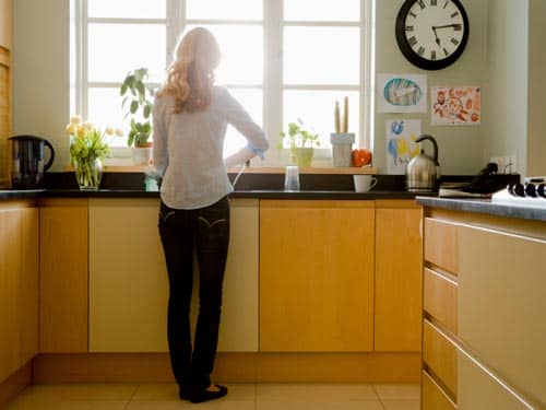 Woman in the kitchen