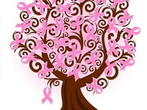 breast cancer awareness tree