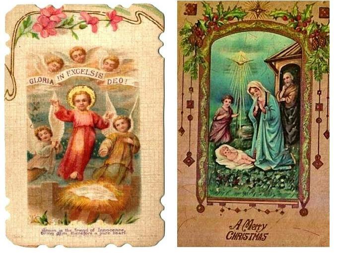 Vintage Christmas Cards of the Baby Jesus - Beliefnet