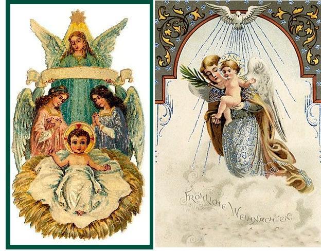 Vintage Christmas Cards of the Baby Jesus - Beliefnet