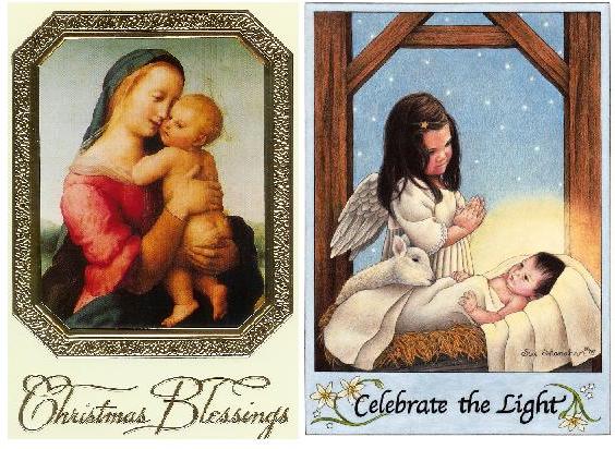 Vintage Christmas Cards of the Baby Jesus - Beliefnet