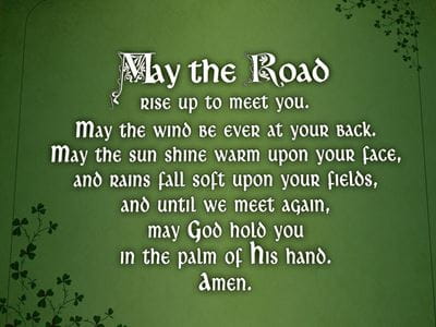 When is Saint Patrick's Day, Inspirational Irish Blessings 