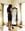 woman looking in mirror